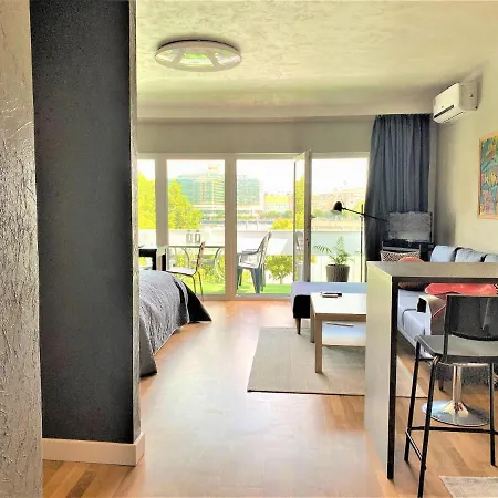 Danube View With Terrace דירה בודפשט